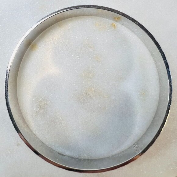 Vtg Sarah Coventry. Silver-Toned 1976 Vibrations 3/8" Textured Bangle Bracelet - Picture 3 of 5